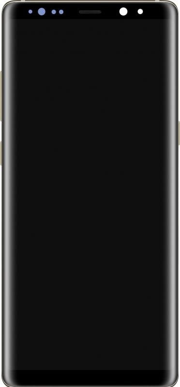 Samsung LCD-Display + Touch-Einheit N950 Galaxy Note 8 Gold (Service Pack) (Display), Mobilgerät Ersatzteile, Gold