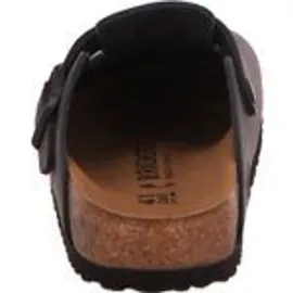 Birkenstock Boston Naturleder schmal schwarz 45