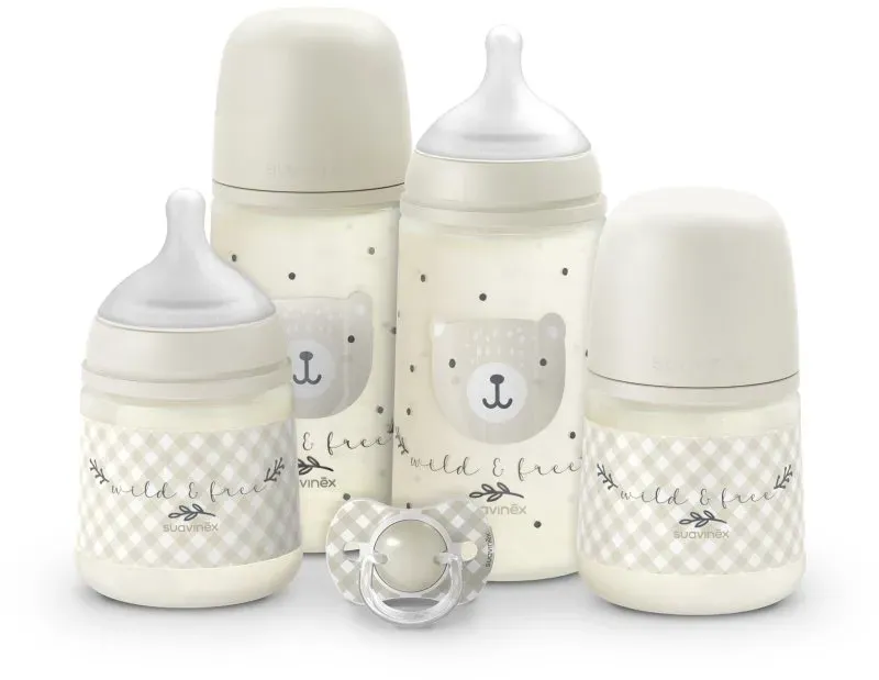 Suavinex Wild & Free Set Set für Babys 0m+ Beige