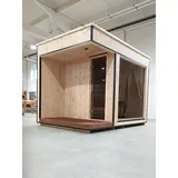 Outdoor Saunas Holzsauna Außensauna Massivholzsauna Gartensauna Holzhaus