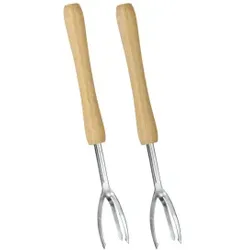 Metaltex Pellkartoffel-Gabeln, 2-teilig, Kartoffelstecher zum einfachen Pellen der Kartoffeln ohne sich zu verbrennen, 1 Set