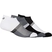 ASICS Unisex Color Block Ankle Sock 3PPK schwarz