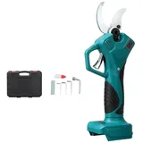 Insma Astschere, (Kabellose Akku-Gartenschere, Schnittdurchmesser 55mm), 600W, 4-Gang Einstellmöglichkeiten, LCD-Display, ohne akku/Ladegerät grün