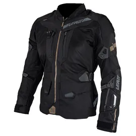Leatt FlowTour 7.5 Textiljacke Schwarz/Grau L