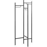 Haku-Möbel HAKU Möbel Kleiderständer schwarz Metall, 70,0 x 170,0 cm