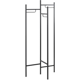Haku-Möbel HAKU Möbel Kleiderständer schwarz Metall 70,0 x 170,0 cm