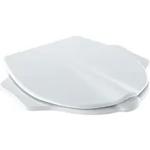 Geberit WC-Sitz mit Stützfunktion, Schildkrötendesign, weiß