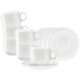 SELTMANN WEIDEN Cappuccinotasse 0,3 l Weiß 6 St.