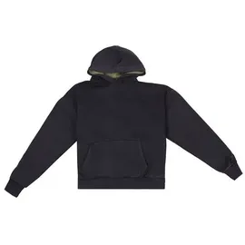 dropsize HEAVY OVERSIZE EMBO HOODIE - Schwarz