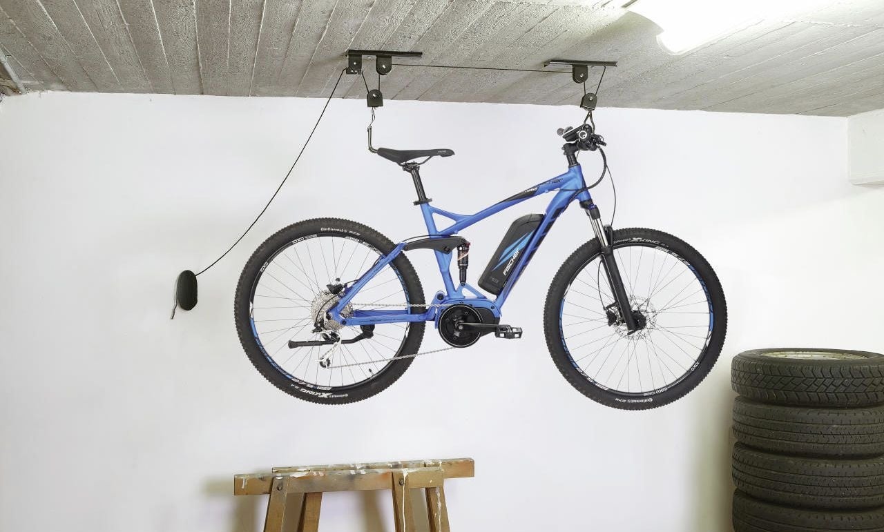 Fischer Fahrrad-Deckenlift PLUS bis 30kg Tragkraft