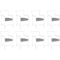 Outdoor Kissenbezug Set ITALY Grau