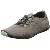 Dockers by Gerli Damen Low-Top Sneaker, Frauen Halbschuhe,Freizeit,straßenschuhe,Strassenschuhe,Sportschuhe,Turnschuhe,grau/grün,42 EU
