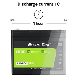 Green Cell Lifepo4 Cube 12V 50 Ah 1 St.