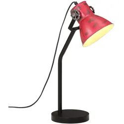 Schreibtischlampe 25 W Rot 17x17x60 cm E27