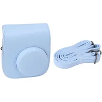 Yunseity Sofortige Kamera -Hülle, Hautfreundliche PU Instant Kameratasche PU für 11 Kamera (Blue)