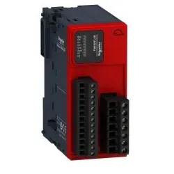 Schneider Electric TM3SAFL5R Sicherheitsmodul, Modicon TM3, PLd / Kat3 / SIL3, 2 Funktionen, 24 VDC, Schraubklemmen