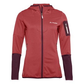 Vaude Damen Monviso Fleece II Jacke (Größe XXS, rot)