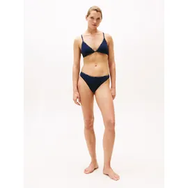 Tommy Hilfiger Damen BH Bralette Triangle mit Logo, Blau (Dark Night Navy), S - S