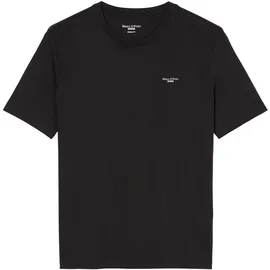 Marc O'Polo DENIM, Damen, Gr. L, schwarz, Jersey, Obermaterial: 100% Baumwolle, Rundhals, Shirts T-Shirt