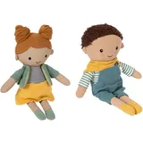 small foot Stoffpuppen-Set »Maya« und »Leo«