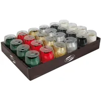 Clairefontaine Set 24 Geschenkband matt, 10mx7mm Farben sort. Sort.