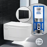 Geberit AquaClean Mera Comfort Komplett-SET Dusch-WC mit neeos Vorwandelement,, 146210111+16791BM#SET, Comfort