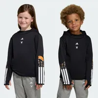 Adidas MINECRAFT TRAINING 3-STREIFEN HOODIE schwarz 122 cm