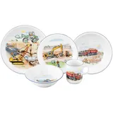 SELTMANN WEIDEN Kindergeschirr Set Compact Auf der Baustelle 5er Set