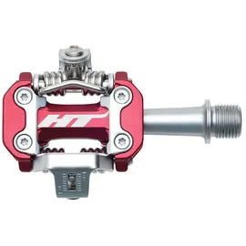 HT Components M2 Cross Country Pedale - Red - One Size