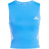 adidas Adi365 Running Climacool Iconic Crop Tank ray blue L