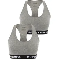 Chiemsee Sport-BH Grau L