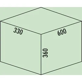 Wesco Pullboy Soft Comfort 360 K/600-3, Abfallsammelsystem, anthrazit
