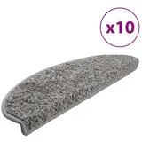 vidaXL Stufenmatten 10 Stk. 65x25 cm Grau