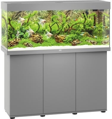 Juwel Rio 240 LED mit Unterschrank SBX grau