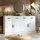 stilvora Sideboard 160 x 80 x 35 cm Weiß