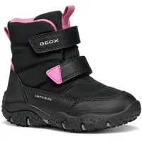 GEOX B Baltic Girl B ABX Klettstiefel Schwarz/Fuchsia 25
