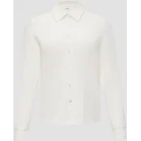 S.Oliver - Hemdbluse aus Jersey, Offwhite, 44