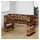 vidaXL Tischfußballtisch Altholz 146,5 x 74 x 85 cm Holzwerkstoff