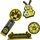 Crocs Jibbitz Schuhanstecker 5er Pack Multicolor