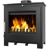 ECOfoxx Kaminofen K05 Stahl Schwarz