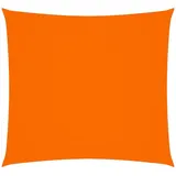 vidaXL Sonnensegel Oxford-Gewebe Quadratisch 4x4 m Orange