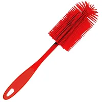 KOCHBLUME Silikon Spülbürste rot
