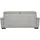 Calia Italia Couch Leder 3-Sitzer Braun