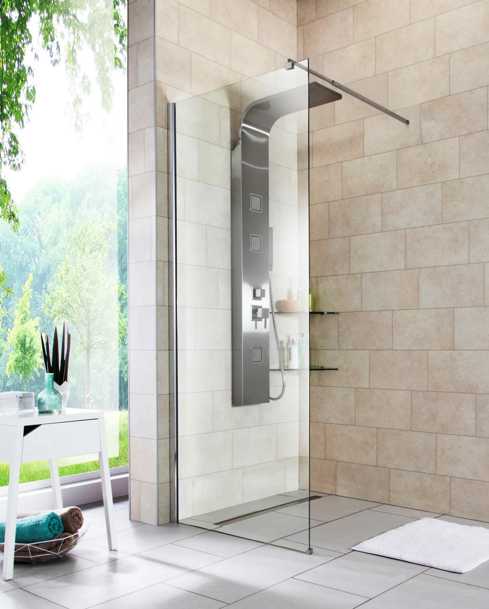 Walk-in-Dusche WELLTIME 