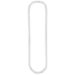 Kette ohne Anhänger »Schmuck Geschenk Silber 925 Halsschmuck Halskette Panzerkette«, 31910331-55 silberfarben