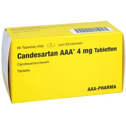 Candesartan AAA 4 mg Tabletten 98 St