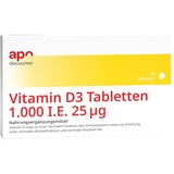 apo-discounter.de Vitamin D3 Tabletten 1000 I.e. 25 mcg von apodiscounter