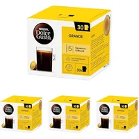 NESCAFÉ DOLCE GUSTO Grande Kaffeekapseln 1er Vorratspack (1 x 30 Portionen) (Packung mit 4)
