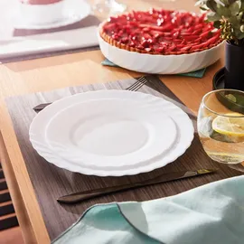 Arcoroc 6 ARCOROC Teller Trianon White weiß 24,5 cm