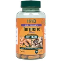 Holland & Barrett High Strength Turmeric with Black Pepper Kapseln 600 mg 90 St.